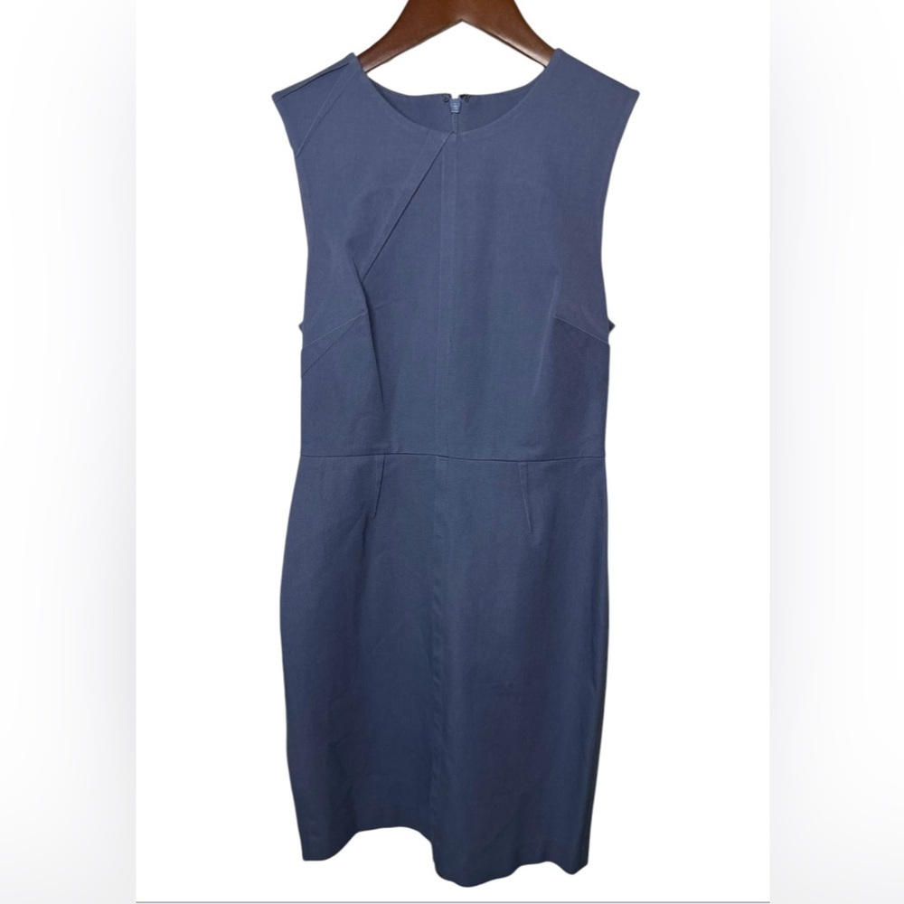 Banana Republic Blue Sheath Dress –‎ Size 2